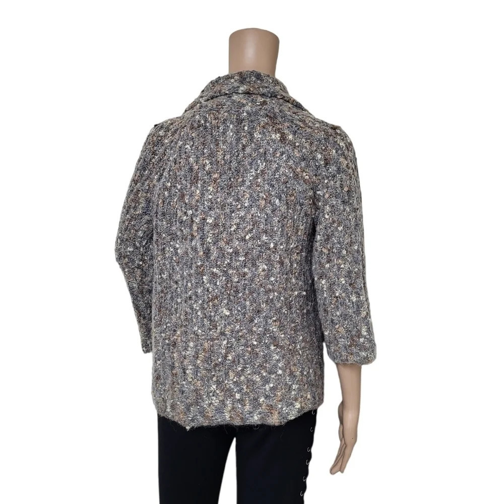 Marisa Christina chunky knit cardigan sweater - Picture 3 of 4